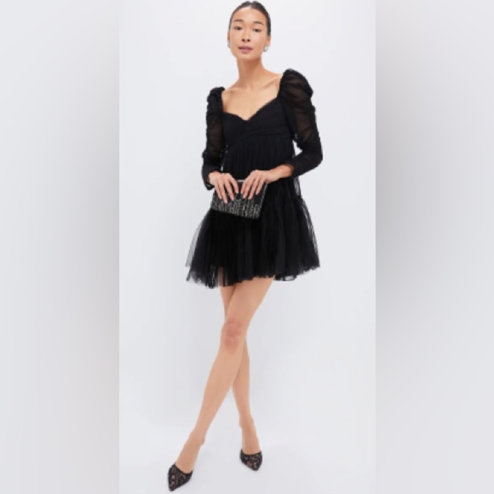 Moon River Women's Black Mini Dress, Size Small